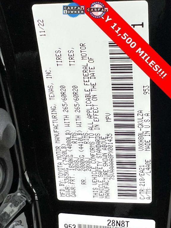 used 2023 Toyota Sequoia car, priced at $63,779