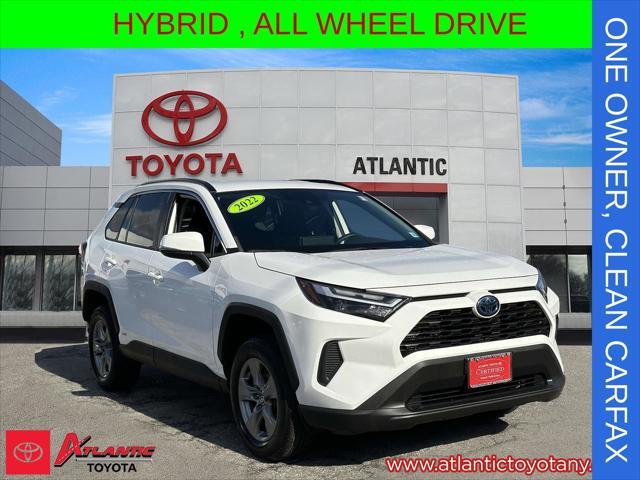 used 2022 Toyota RAV4 Hybrid car, priced at $30,400