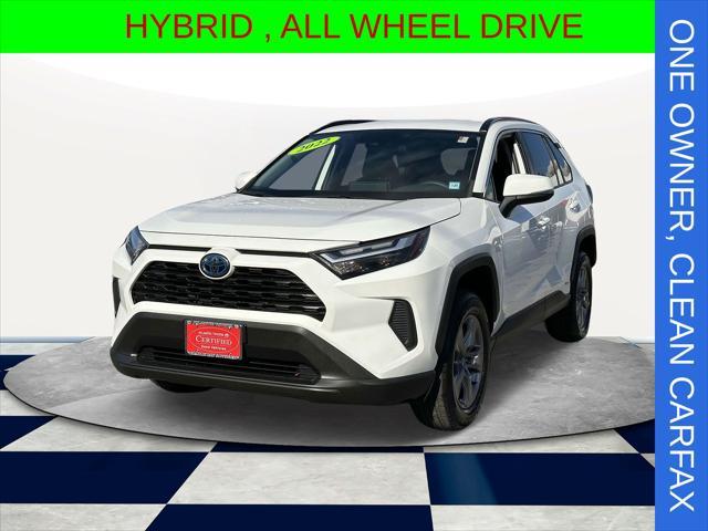 used 2022 Toyota RAV4 Hybrid car, priced at $29,770