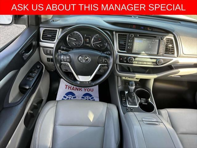 used 2017 Toyota Highlander car, priced at $19,989