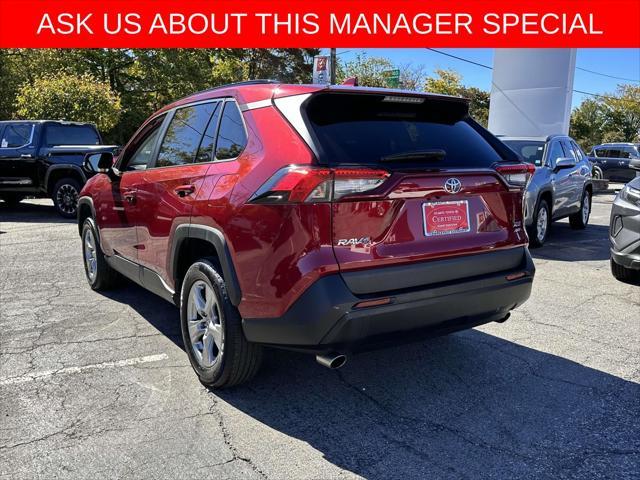 used 2022 Toyota RAV4 car, priced at $26,880