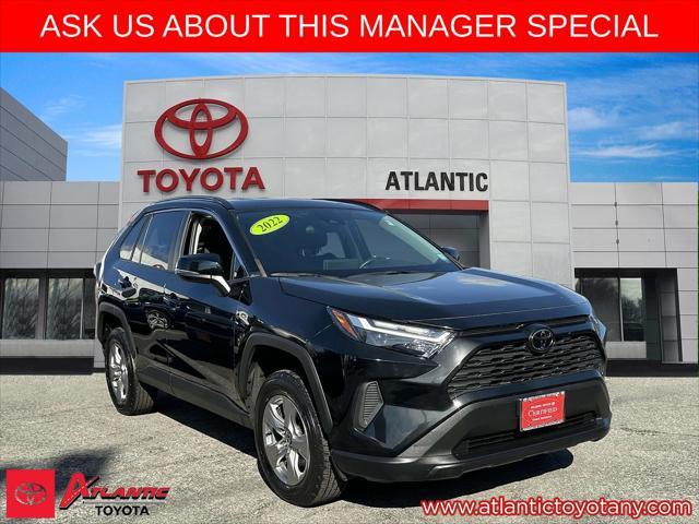 used 2022 Toyota RAV4 car, priced at $26,990