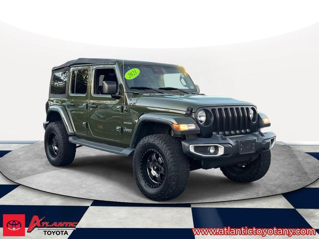 used 2021 Jeep Wrangler Unlimited car, priced at $29,995
