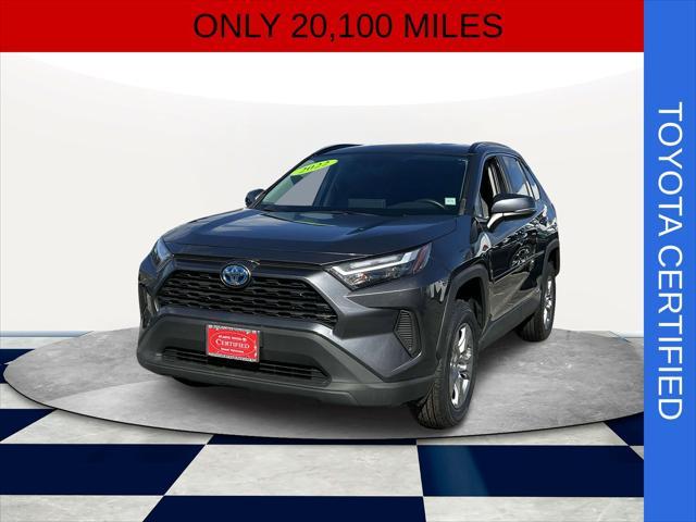 used 2022 Toyota RAV4 Hybrid car, priced at $31,495