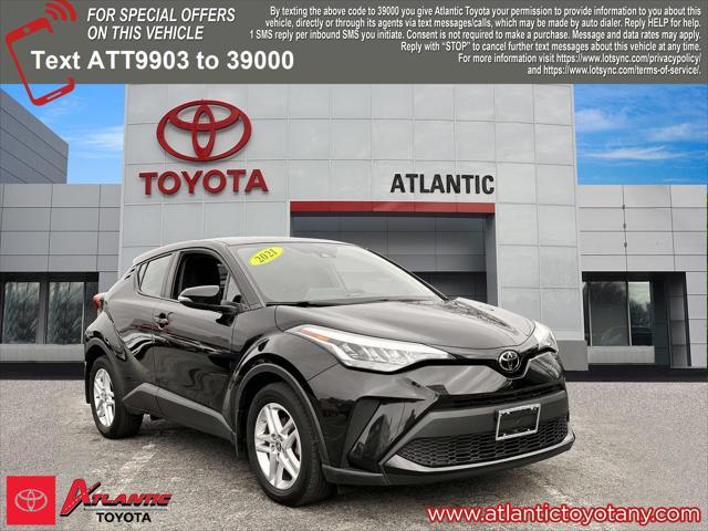 used 2021 Toyota C-HR car, priced at $18,500
