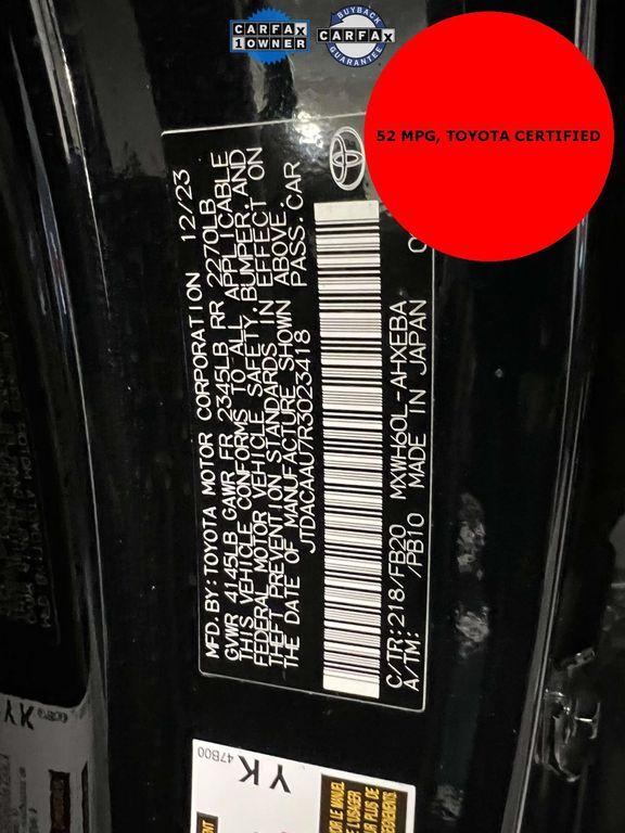 used 2024 Toyota Prius car, priced at $27,440