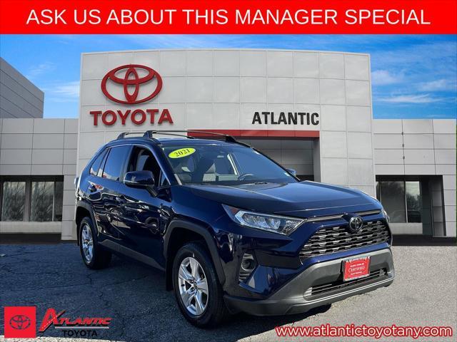 used 2021 Toyota RAV4 car, priced at $26,995