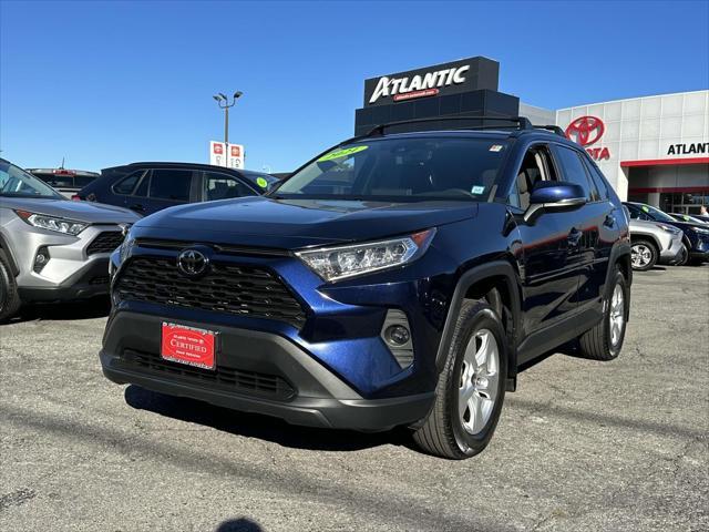 used 2021 Toyota RAV4 car, priced at $27,500