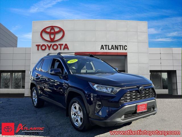 used 2021 Toyota RAV4 car, priced at $27,500