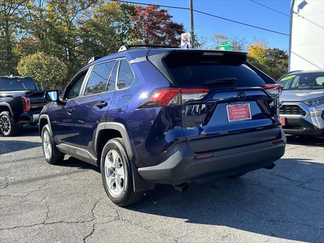 used 2021 Toyota RAV4 car, priced at $27,500