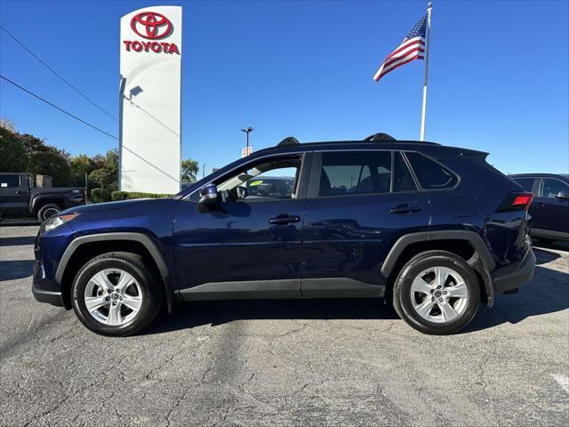 used 2021 Toyota RAV4 car, priced at $27,500