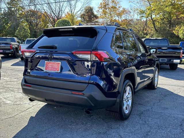 used 2021 Toyota RAV4 car, priced at $27,500