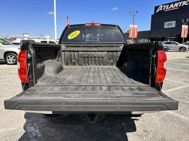 used 2021 Toyota Tundra car, priced at $37,500