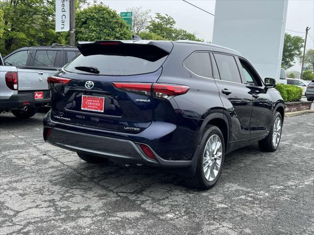 used 2023 Toyota Highlander Hybrid car, priced at $47,995