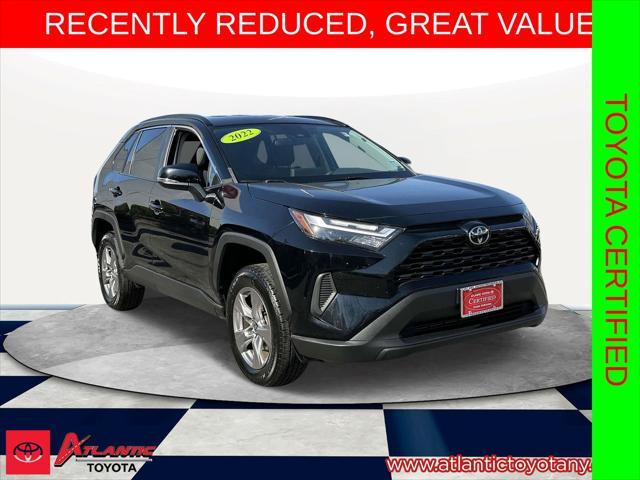 used 2022 Toyota RAV4 car, priced at $26,995