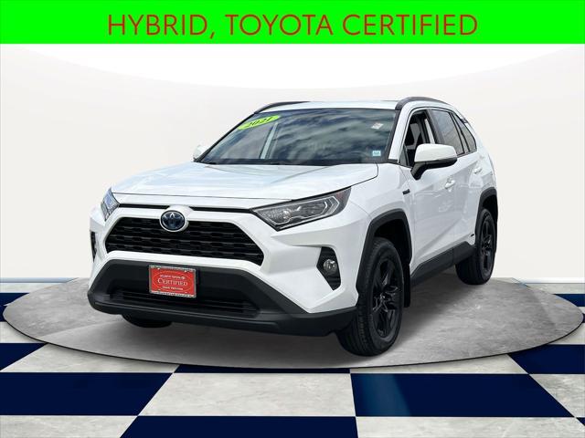 used 2021 Toyota RAV4 Hybrid car, priced at $28,995