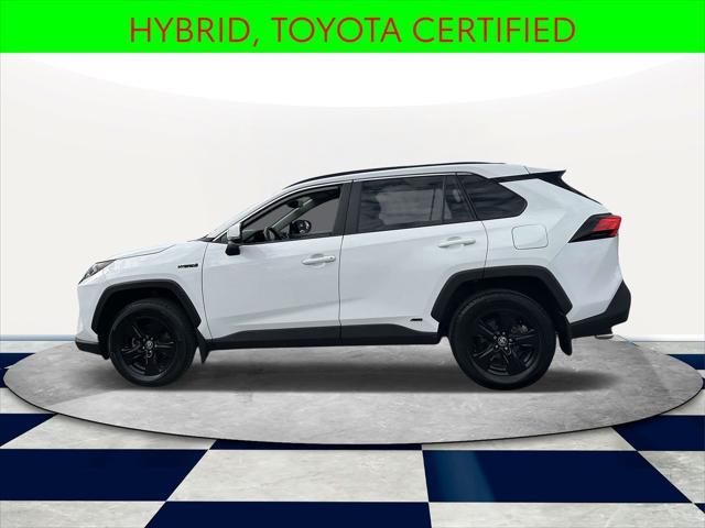 used 2021 Toyota RAV4 Hybrid car, priced at $28,995