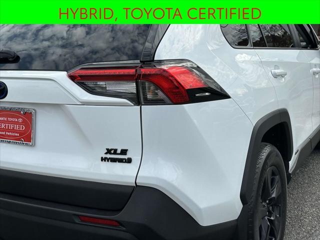 used 2021 Toyota RAV4 Hybrid car, priced at $29,600