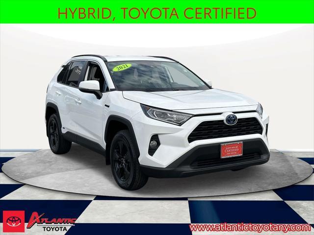 used 2021 Toyota RAV4 Hybrid car, priced at $29,660