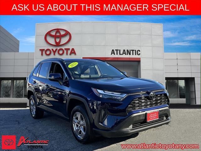 used 2022 Toyota RAV4 car, priced at $27,440