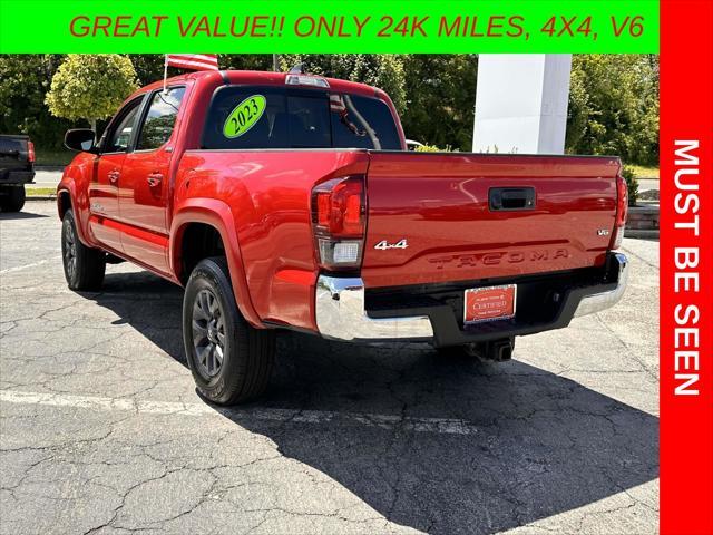 used 2023 Toyota Tacoma car, priced at $34,998