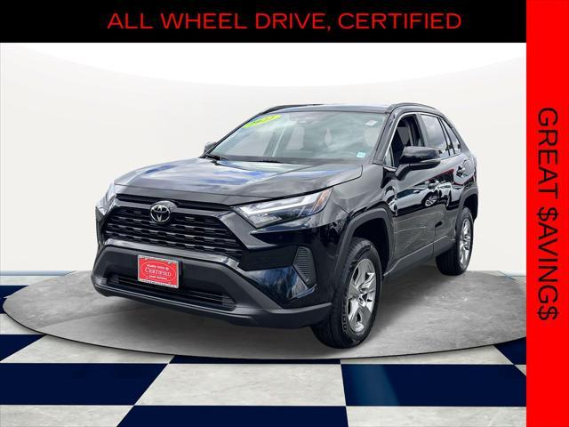 used 2022 Toyota RAV4 car, priced at $25,850