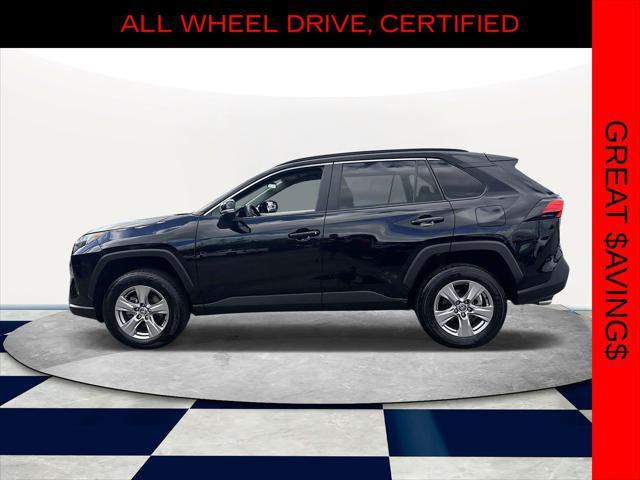 used 2022 Toyota RAV4 car, priced at $25,850