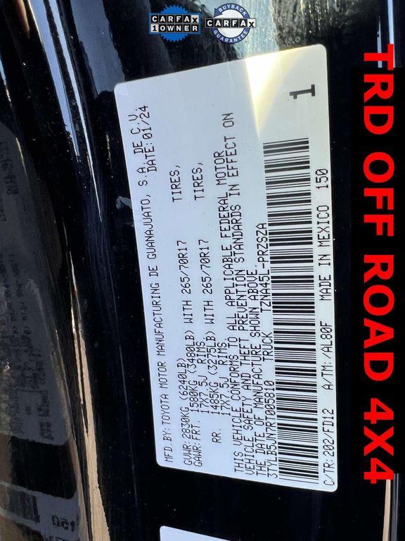 used 2024 Toyota Tacoma car, priced at $41,900