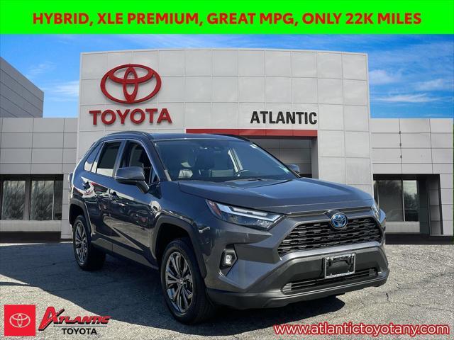 used 2022 Toyota RAV4 Hybrid car, priced at $33,000