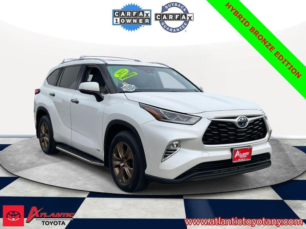 used 2022 Toyota Highlander Hybrid car, priced at $41,980