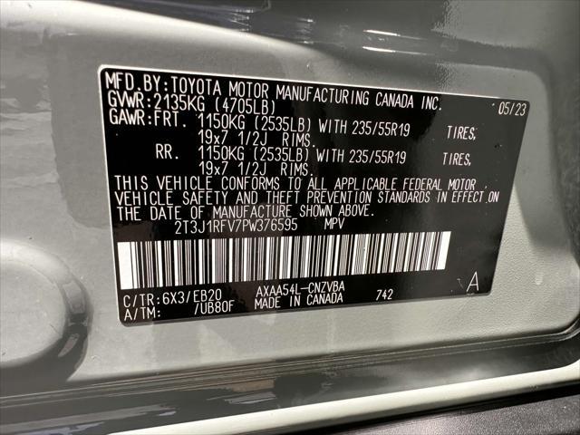 used 2023 Toyota RAV4 car, priced at $34,500