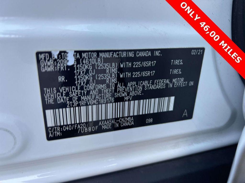 used 2021 Toyota RAV4 car, priced at $25,995