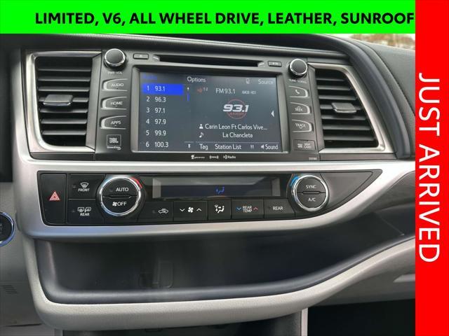 used 2017 Toyota Highlander car, priced at $25,580