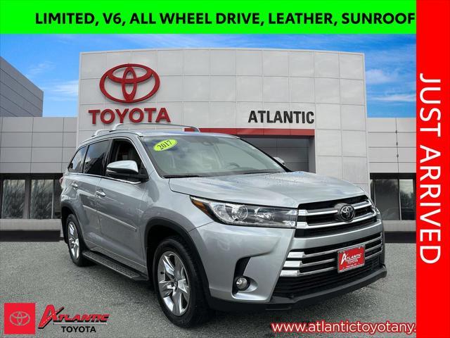 used 2017 Toyota Highlander car, priced at $25,580