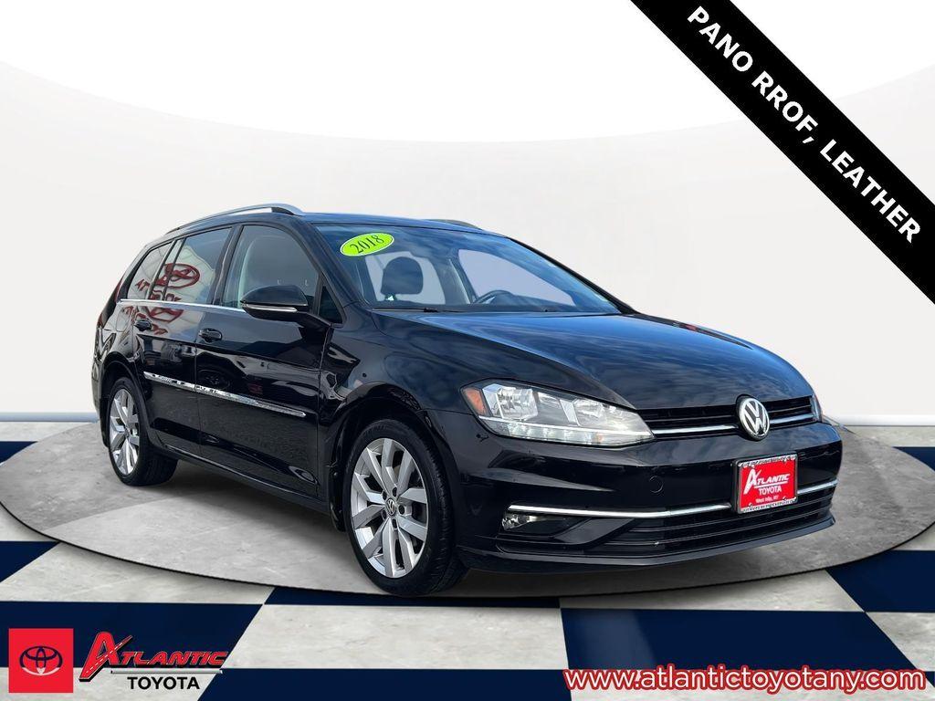 used 2018 Volkswagen Golf SportWagen car, priced at $17,495