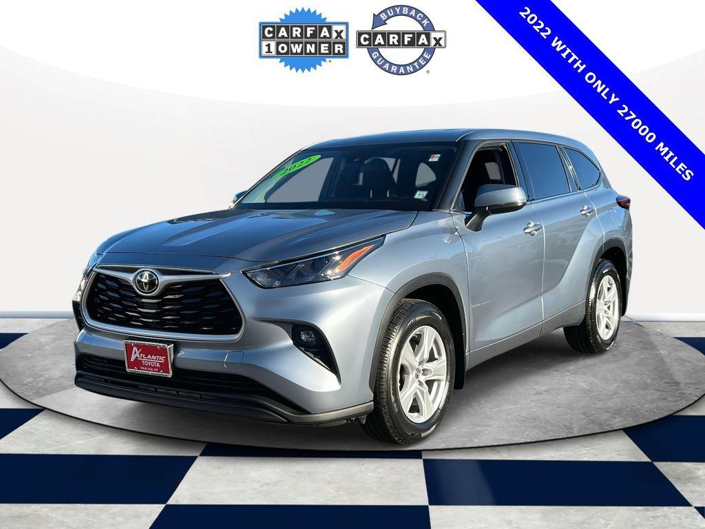 used 2022 Toyota Highlander car, priced at $32,325