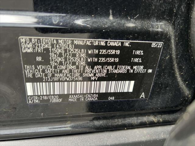 used 2023 Toyota RAV4 car, priced at $30,500