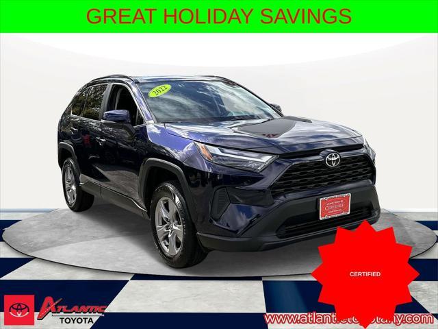 used 2022 Toyota RAV4 car, priced at $27,300