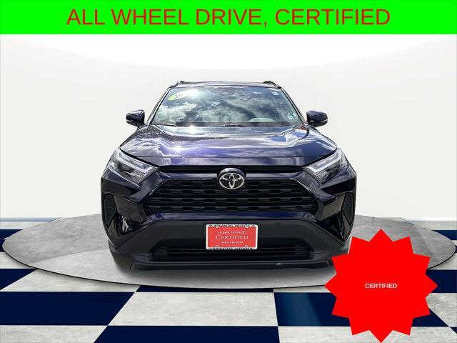 used 2022 Toyota RAV4 car, priced at $26,995