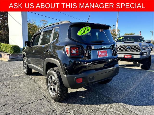 used 2016 Jeep Renegade car, priced at $11,977