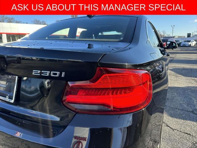 used 2019 BMW 230 car, priced at $18,500