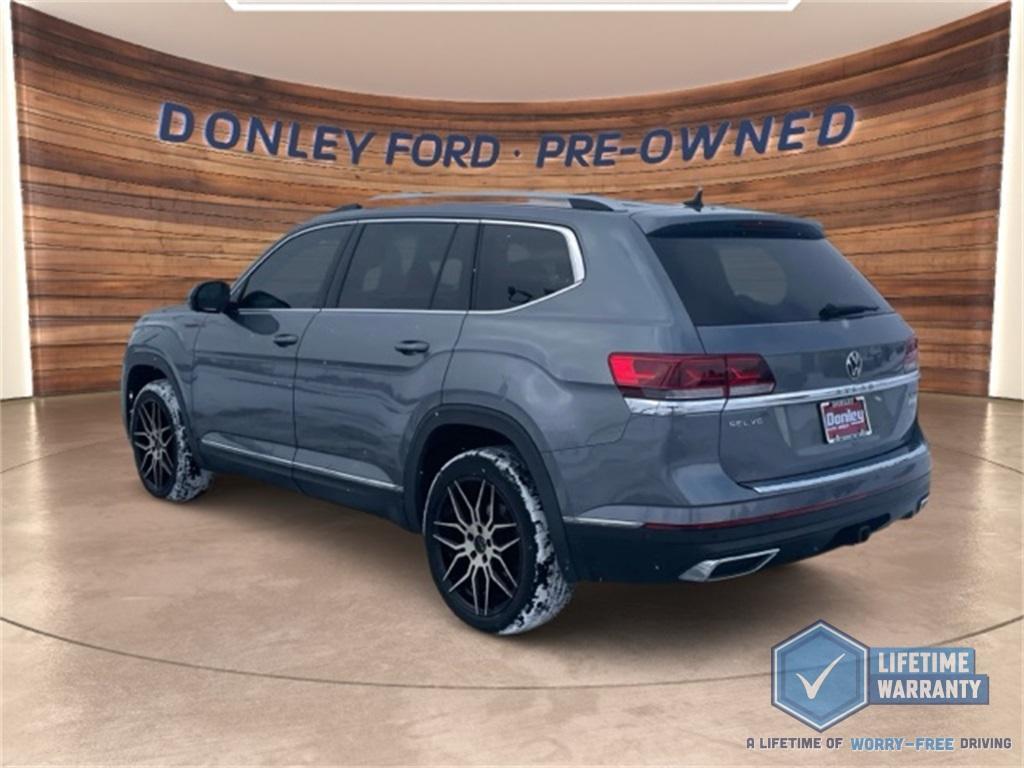 used 2021 Volkswagen Atlas car, priced at $28,500