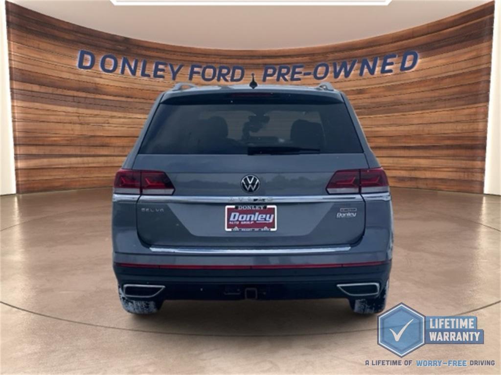 used 2021 Volkswagen Atlas car, priced at $28,500