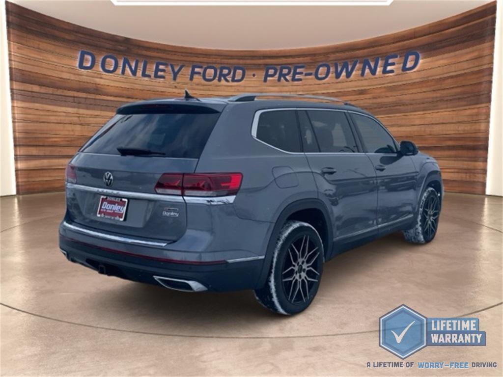 used 2021 Volkswagen Atlas car, priced at $28,500