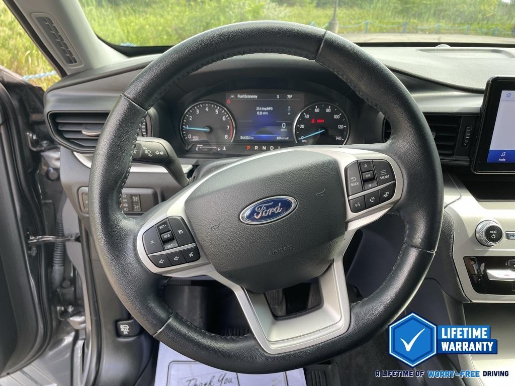 used 2022 Ford Explorer car, priced at $28,500