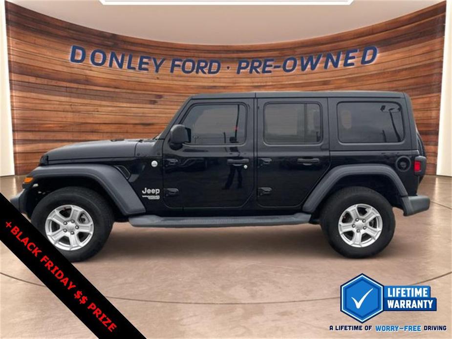 used 2019 Jeep Wrangler Unlimited car, priced at $26,000