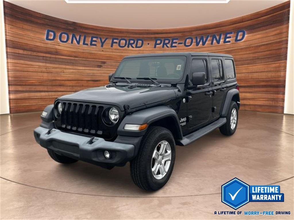 used 2019 Jeep Wrangler Unlimited car, priced at $23,700