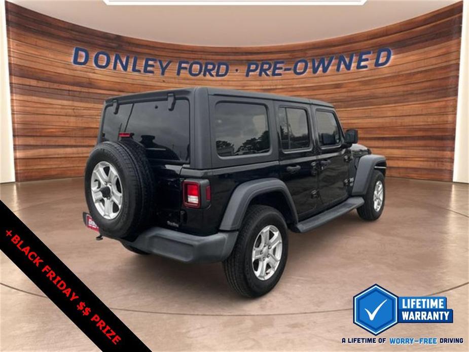 used 2019 Jeep Wrangler Unlimited car, priced at $26,000