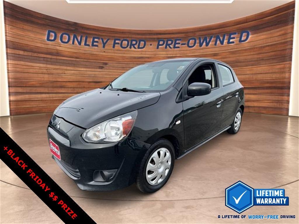 used 2015 Mitsubishi Mirage car, priced at $6,500