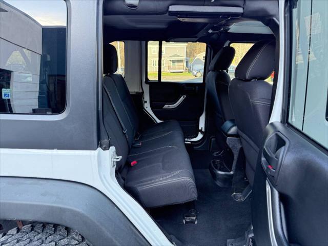 used 2015 Jeep Wrangler Unlimited car, priced at $15,991